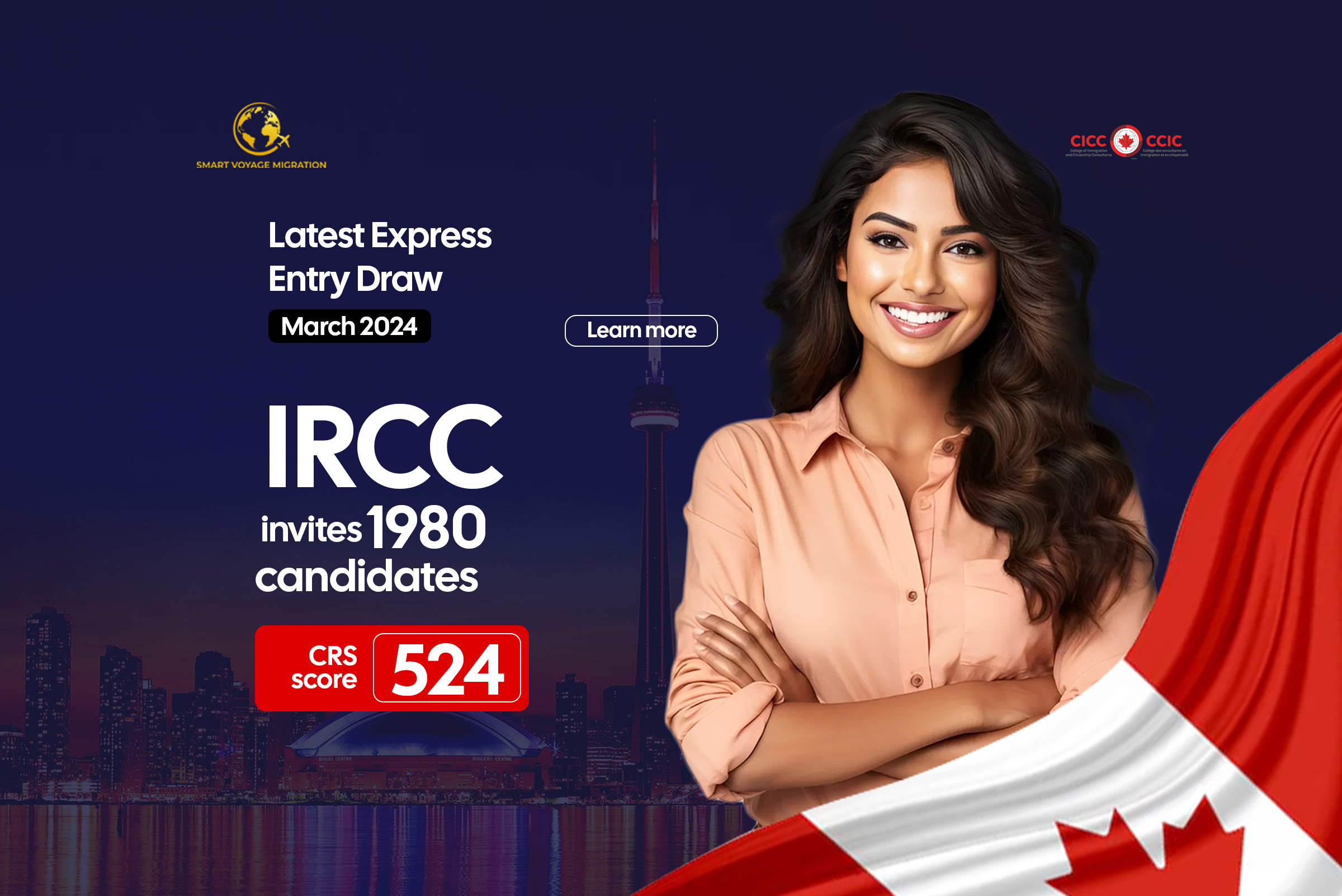 IRCC Invites 1,980 Candidates In Latest Express Entry Draw March 25th 2024