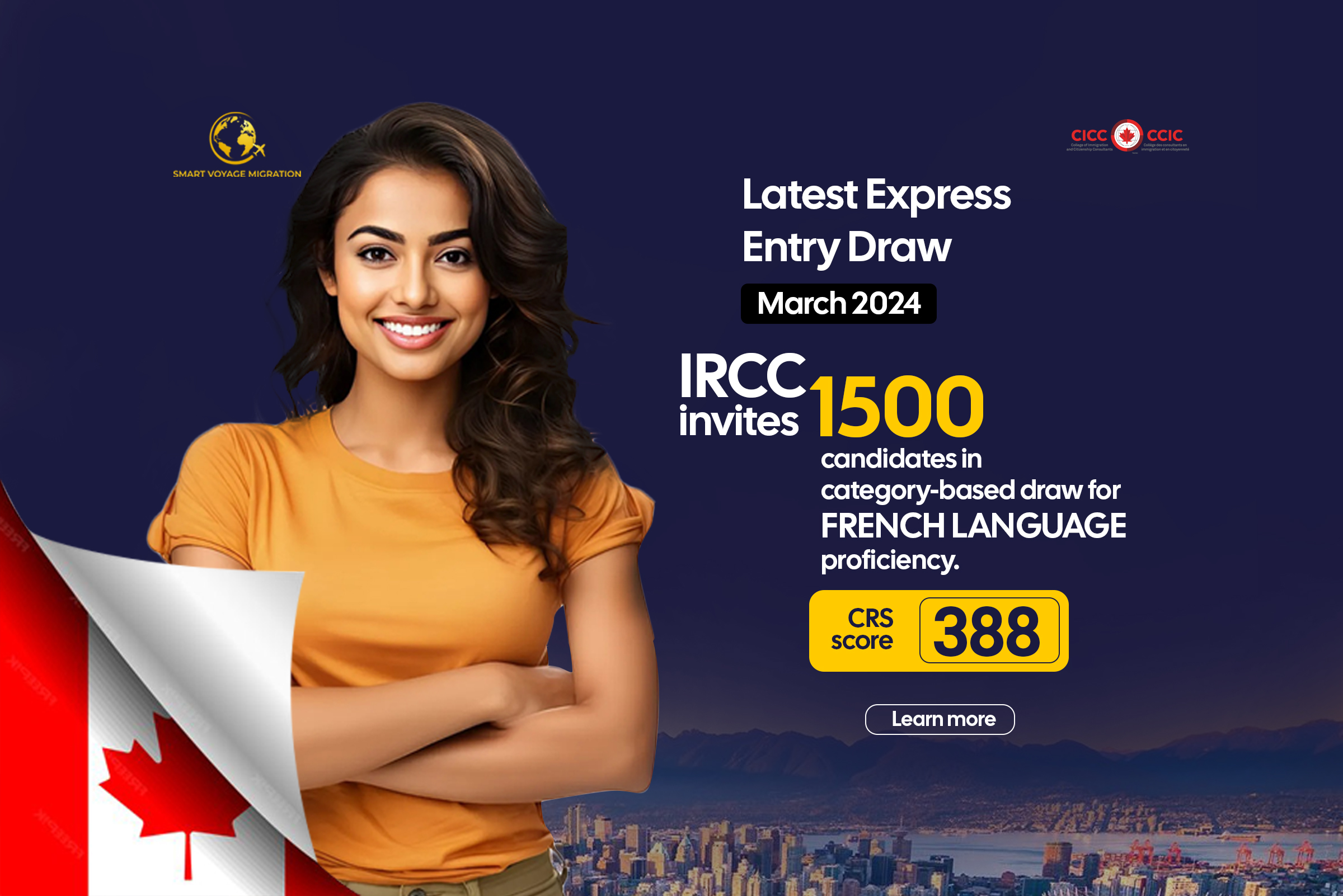 Latest Express Entry Draw: March 26, 2024 – Focus on French Language Proficiency