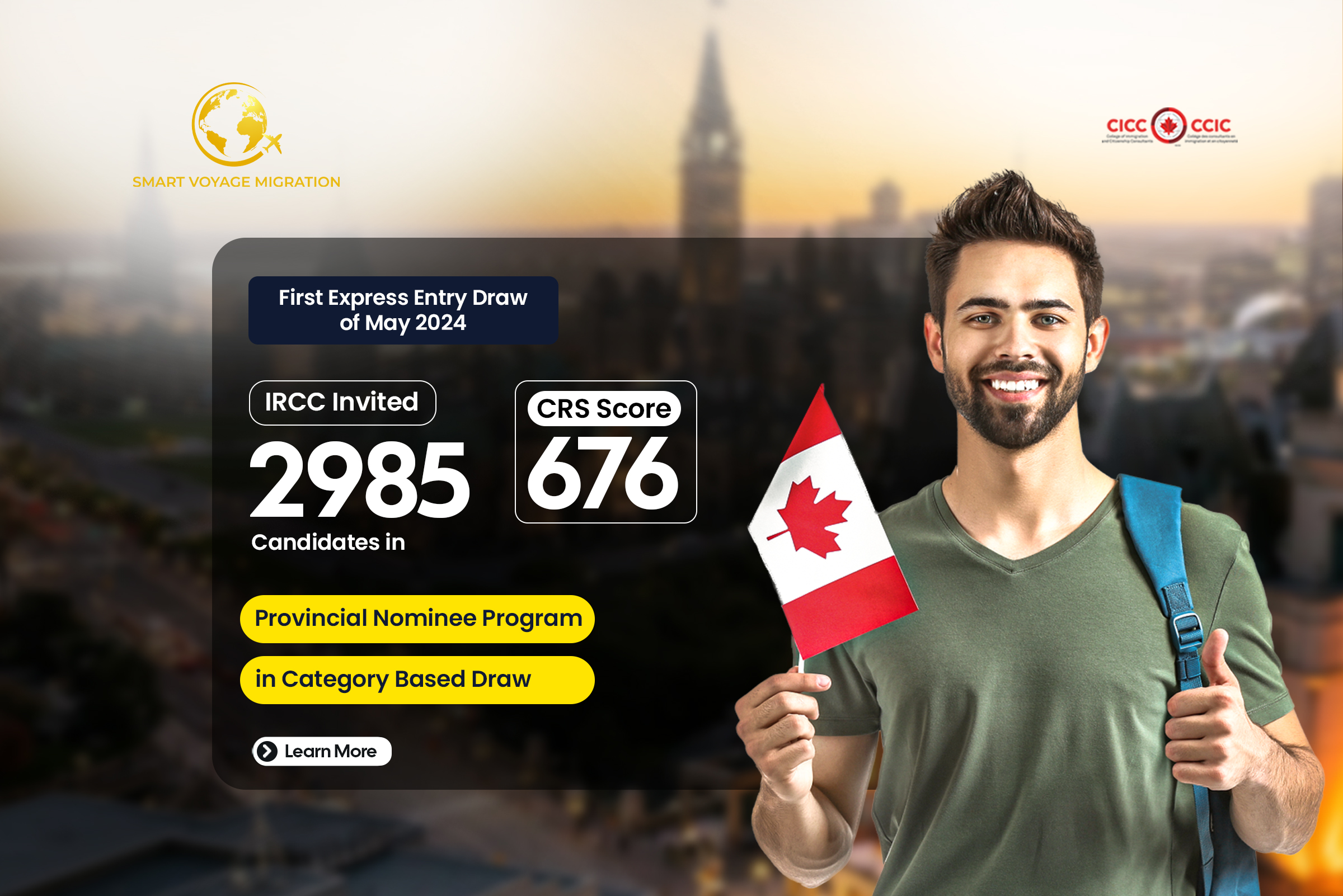 Latest Express Entry Draw of May 2024: IRCC Issues 2,985 Invitations for Provincial Nominee Program