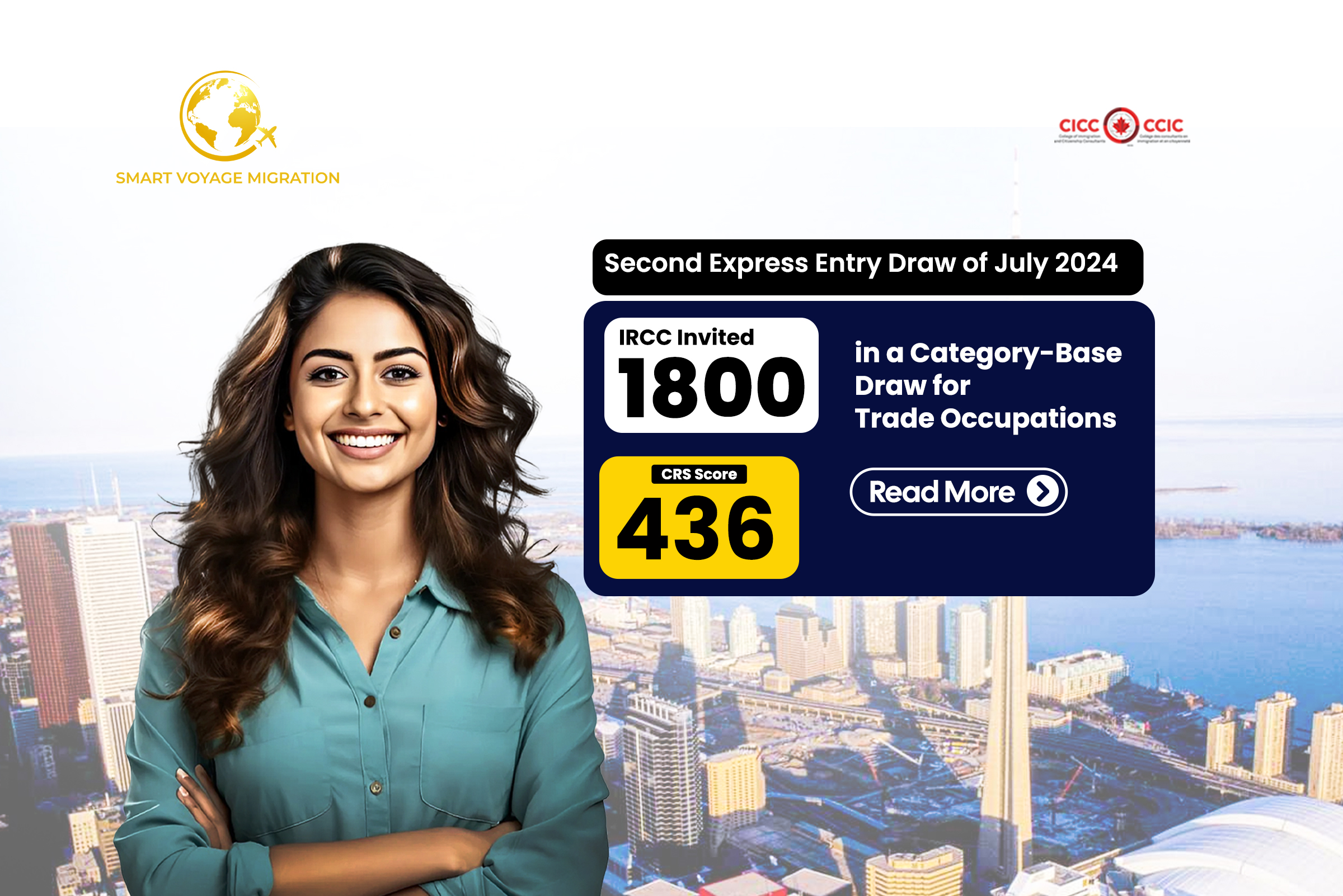 Latest Express Entry Draw of July 2024 – IRCC Issues 1800 Invitations to Apply in a Category-Based Draw